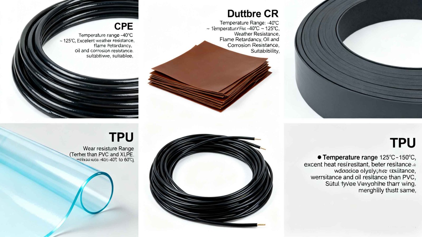 Chassis wiring harness material