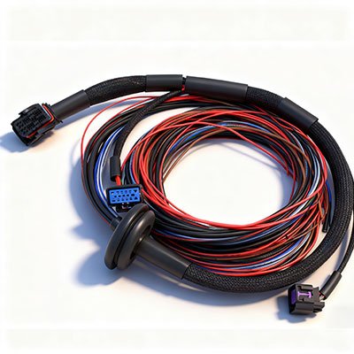 Fog lamp wiring harness